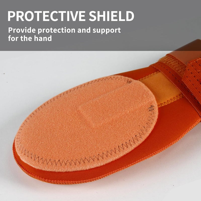 Heyear Baseball Sliding mitt, Sliding Mitt for Youth, Baseball Softball Glove for Hand Protection, Breathable and Durable, Adjustable Elastic Wrist Strap, Ambidextrous Design - Image 4